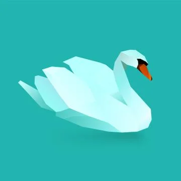 Swan Stock Illustration