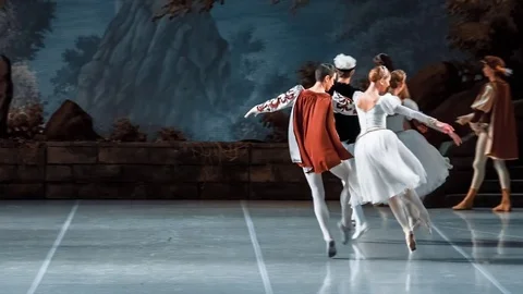 Swan Lake Ballet Episode Stock-Footage 75959853