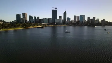 Swan River Perth City Stock Footage 149093065