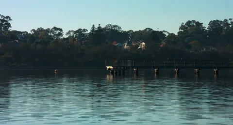 SWAN RIVER WATER ACTIVITY 4K Stock Footage 77646870