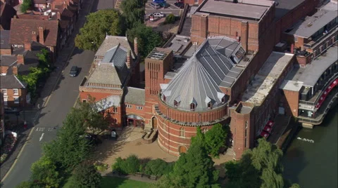 Swan Theatre Stock Footage 65200730