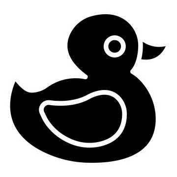 Swan Vector Icon Design Illustration Stock Illustration