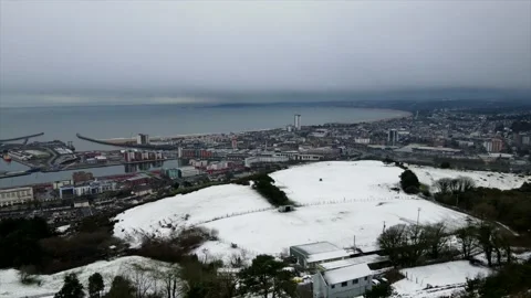 Swansea in Snow 動画素材 147139662