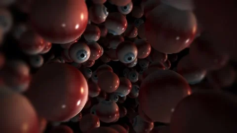 Swarm of Eyes Stock Footage 263226983