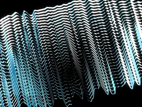 Swarm intelligence, artwork Stock Illustration
