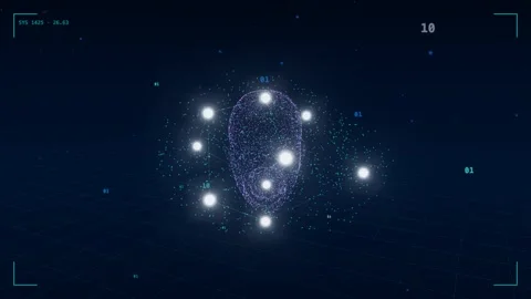 Swarm intelligence flocking collective behavior 스톡 동영상 340048383