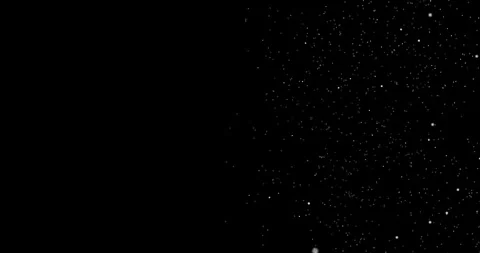A swarm of particles spans from left to right 241 Video stock 311119335
