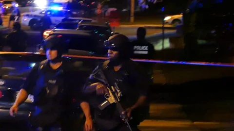 Swat agent heavy armed Stock Footage 99841866