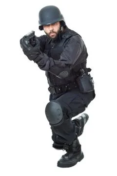 Swat agent Stock Photos