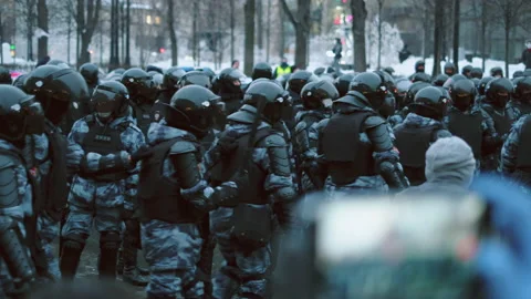 SWAT cop. Special force. Angry Police. Aggression policeman. Baton rubber hand. Stock Footage 147456857