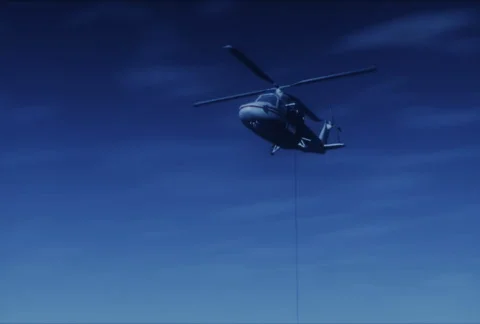 SWAT Night Drop (NTSCW) Stock Footage