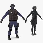 SWAT hombre mediterráneo aparejado 2 Modelo 3D $99 - .unknown .max