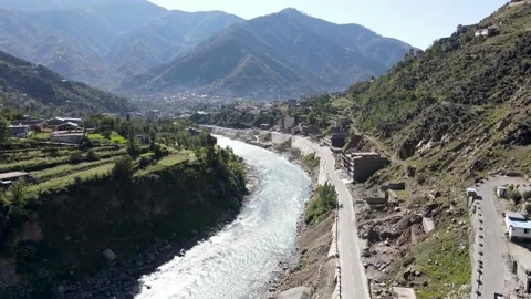 Swat River Stock Footage 166212276