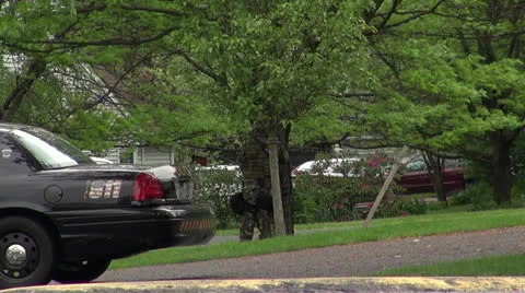 SWAT Team 5 Stock Footage 24195363