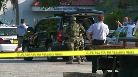 Swat Team #8 Stock Footage 887770