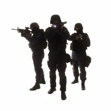 SWAT team Stock Photos