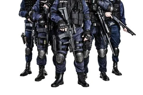 Swat team Stock Photos