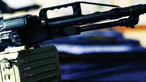 SWAT weapons 4 Video stock 7678736