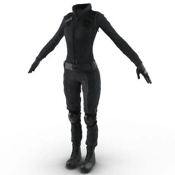 3D Model: SWAT Woman Uniform 5 3D Model #90650941 | Pond5