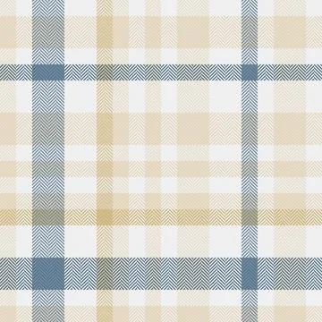 Swatch check fabric vector, endless background pattern texture. Vintage pla.. Stock Illustration