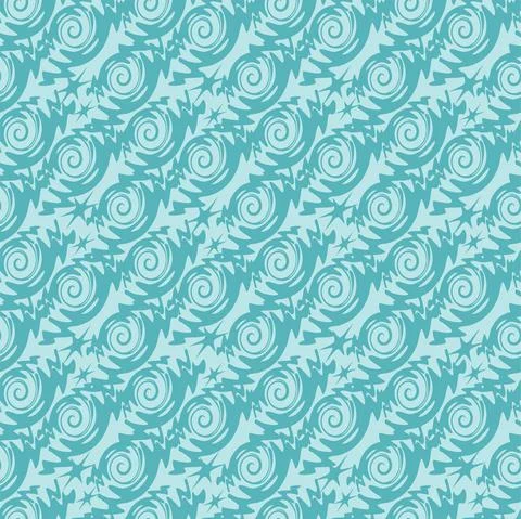 Swatch of a seamless pattern in two colors Stock Illustration