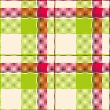 Swatch vector seamless texture, hispanic textile background tartan. Womens .. Illustrazione stock