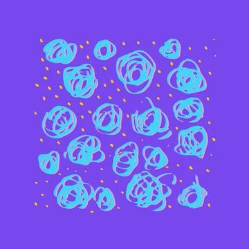 Swatches of memphis style patterns. Design 80-90s. . Hand drawing sketch text Stock Illustration