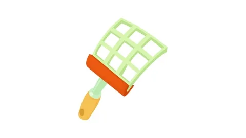 Swatter icon animation Stock Footage 168928306