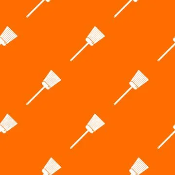 Swatter pattern orange Stock Illustration