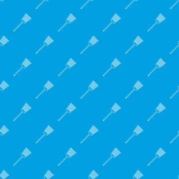 Swatter pattern seamless blue Stock Illustration