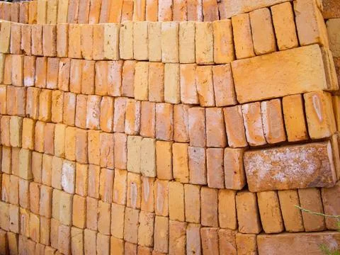 Swaying bricks Stock Photos