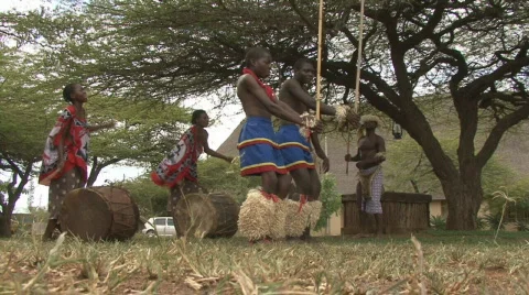Swaziland Dance Stockbeeldmateriaal 504533