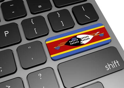 Swaziland Stock Illustration