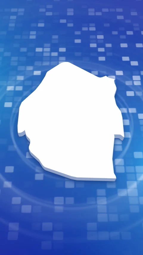 Swaziland Map Intro Stock Footage 259982790