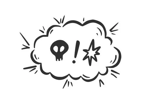 Swear word speech bubble. Vector イラスト素材