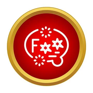 Swearing speech bubble icon expressing anger Stock Illustration