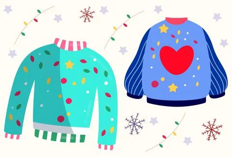 Sweater Concept Illustration Stock Illustration