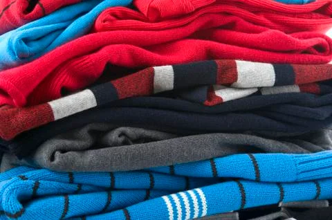 Sweater macro Foto stock