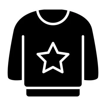 Sweater Vector Icon Design Illustration Illustrazione stock