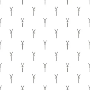 Sweater zip pattern seamless 库存插图