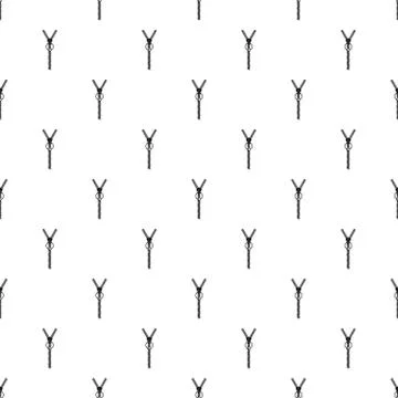 Sweater zip pattern seamless vector Illustrazione stock