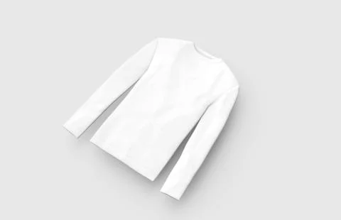 Sweatshirt mockup template Stock Illustration