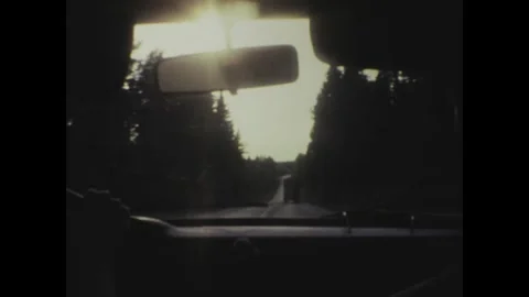 Sweden 1976, 1970s Road Trip in Sweden Stock Footage 276860183