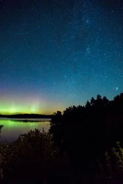 Sweden Aurora Stock Photos