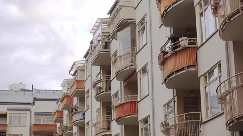 Sweden buildings Video stock 283478945