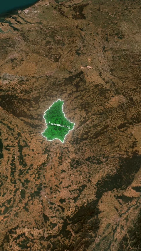 Sweden Country Highlighted on World Map, Vertical 3D Satellite Zoom In Anim.. Stock Footage 344672905