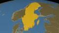 Sweden extruded. Solids. 4k or 4k+ Resolution