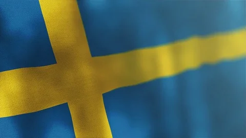 Sweden flag animated 스톡 동영상 80597668