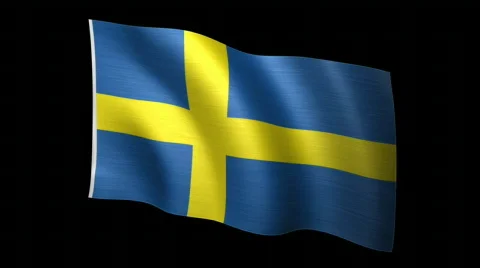 Sweden Flag A Vidéo 116249