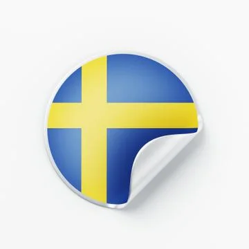 Sweden Flag Icon Stock Illustration